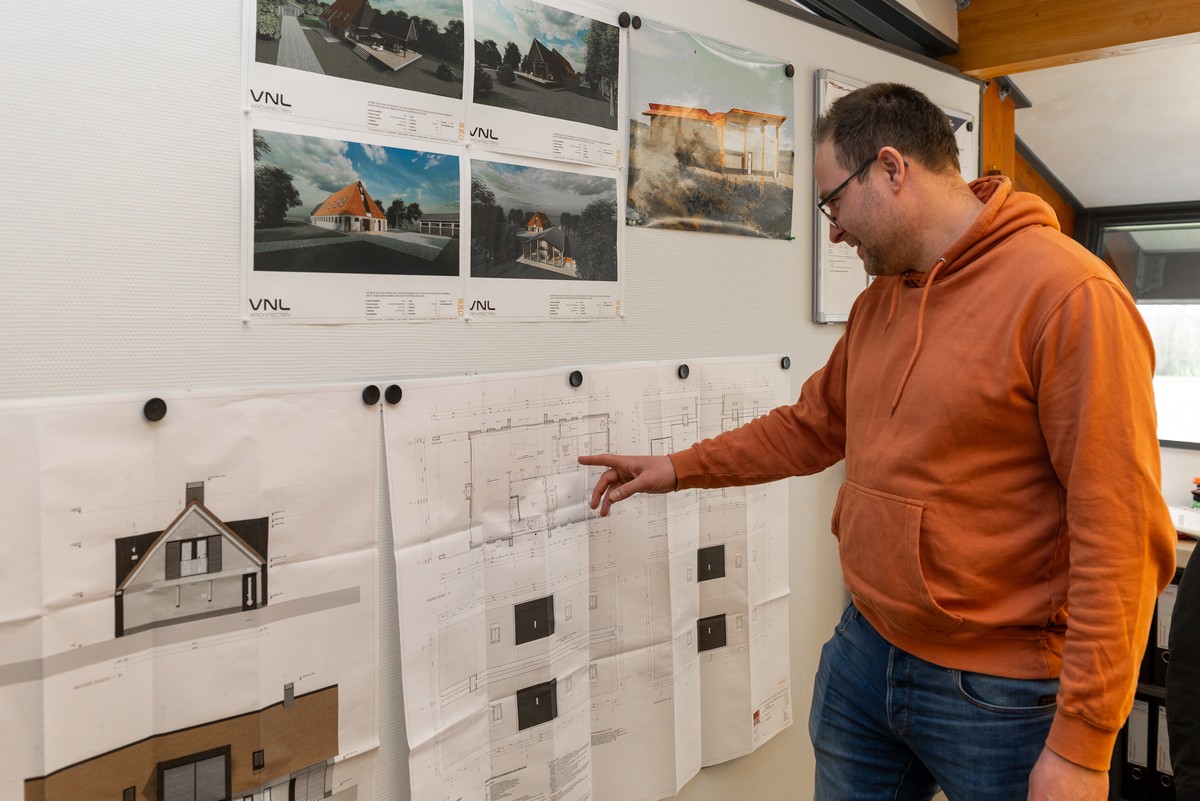 Hooghiemster Bouw - bouwtekening