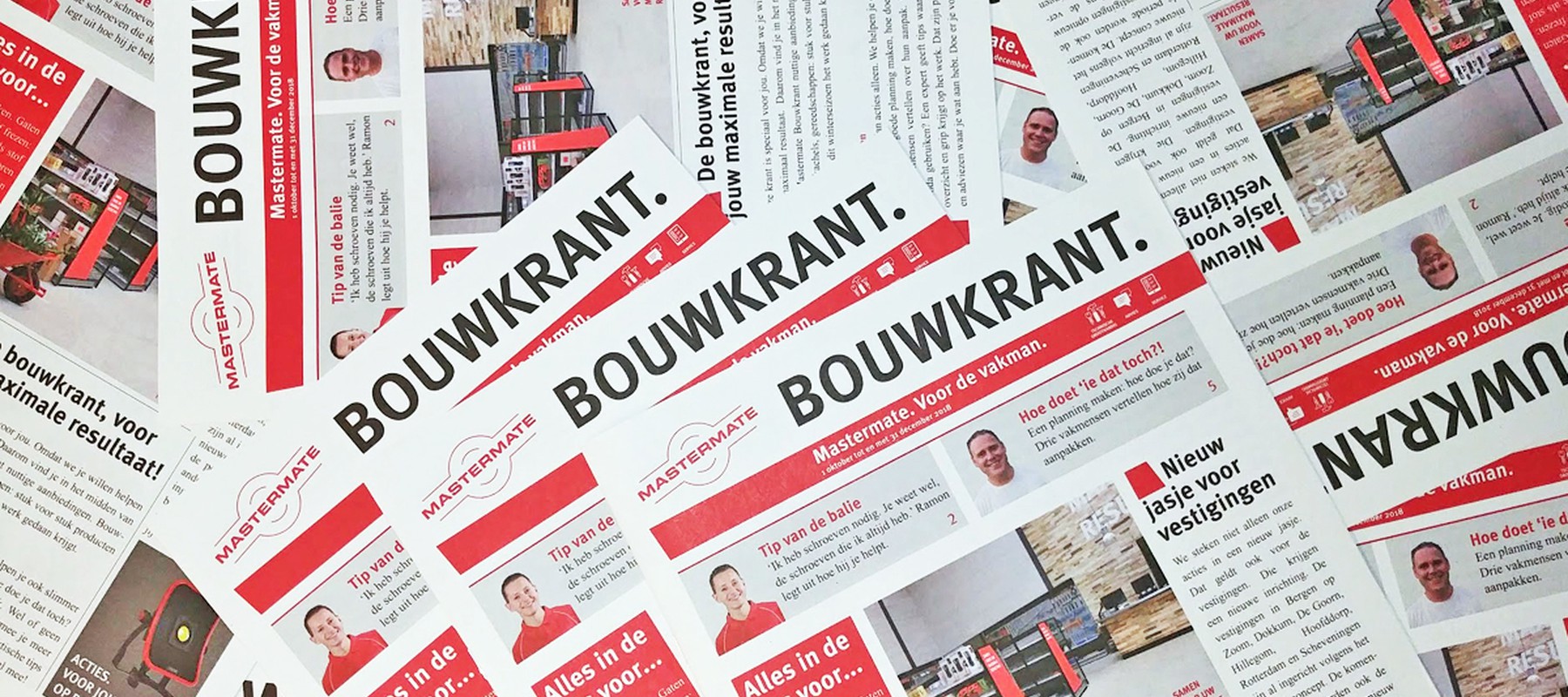 Nieuw: Mastermate Bouwkrant. Voor de vakman.