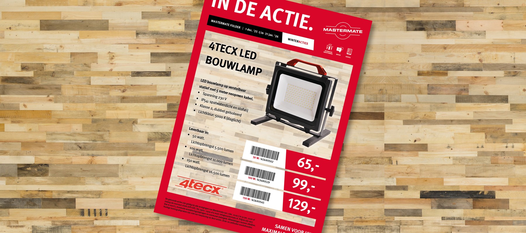 IN DE ACTIE: dec '25 - jan '26