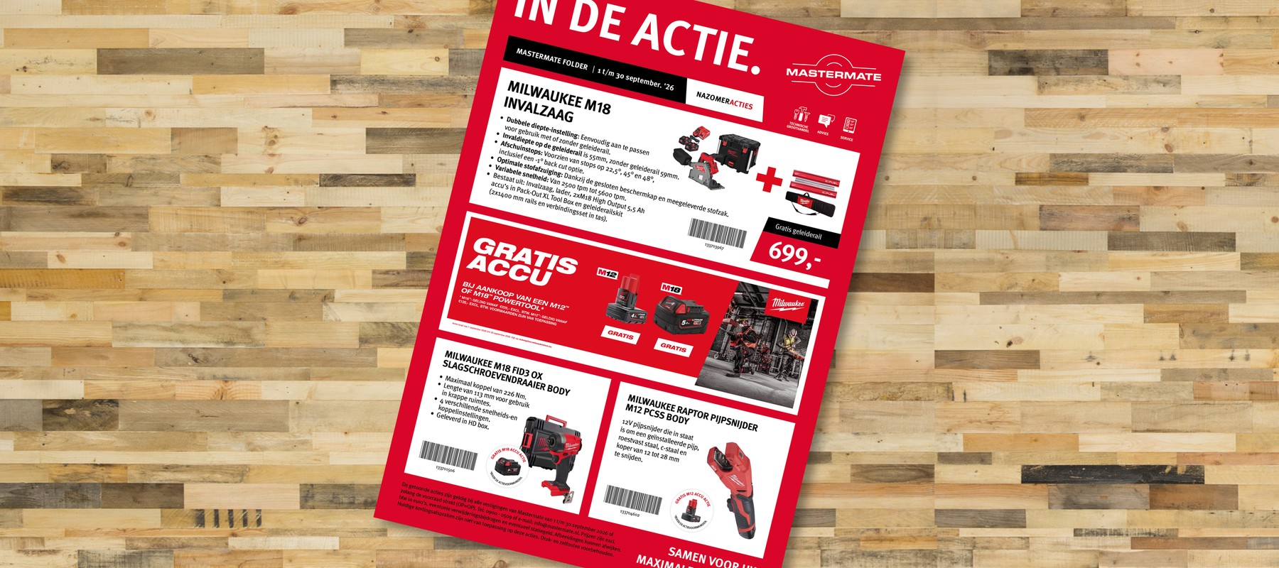 IN DE ACTIE: september 2026