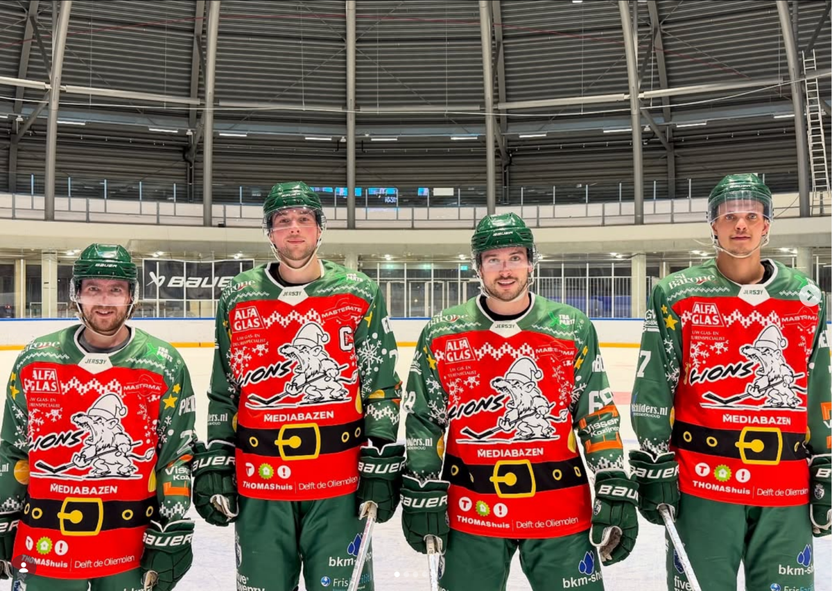 Dordrecht Lions in hun tenues