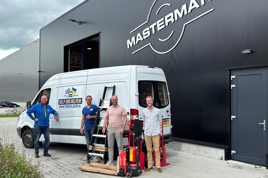 Mastermate ondersteunt Friese Rijders met hulp aan Oekraïne