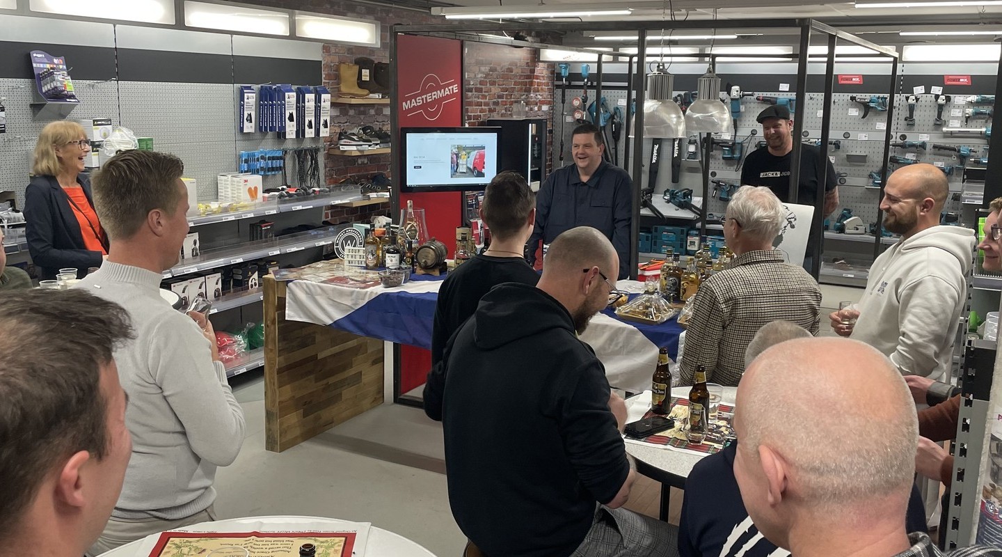 Whiskeyproeverij voor inzameling voedselbanken