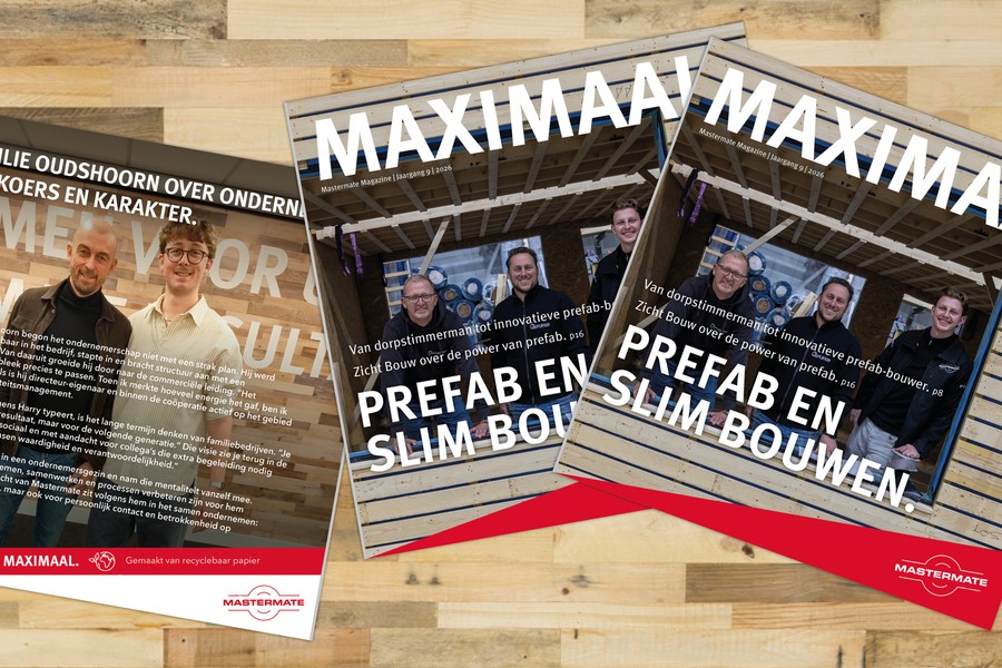 MAXIMAAL: Slim bouwen en prefab als nieuwe standaard.