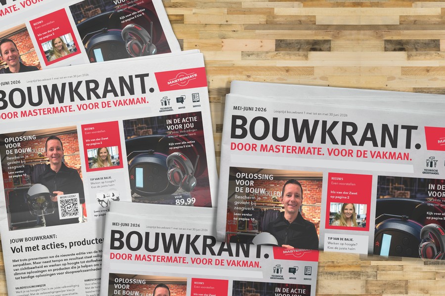 Bouwkrant. Door Mastermate. Voor de vakman.