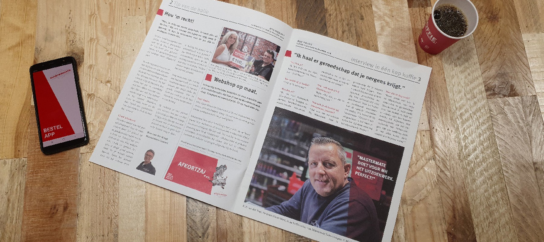 Mastermate Bouwkrant. Voor de vakman.