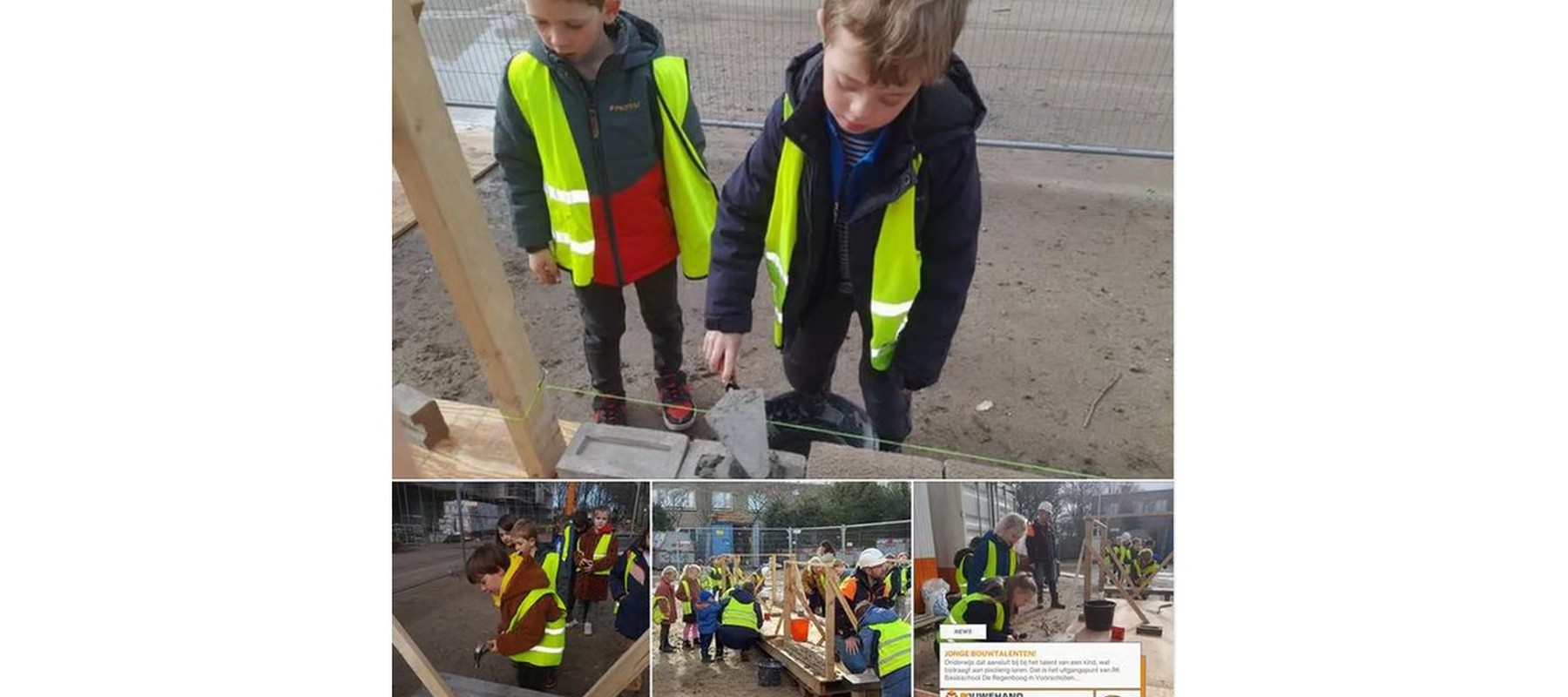 Jong geleerd: bouwen met plezier op project Foreschate