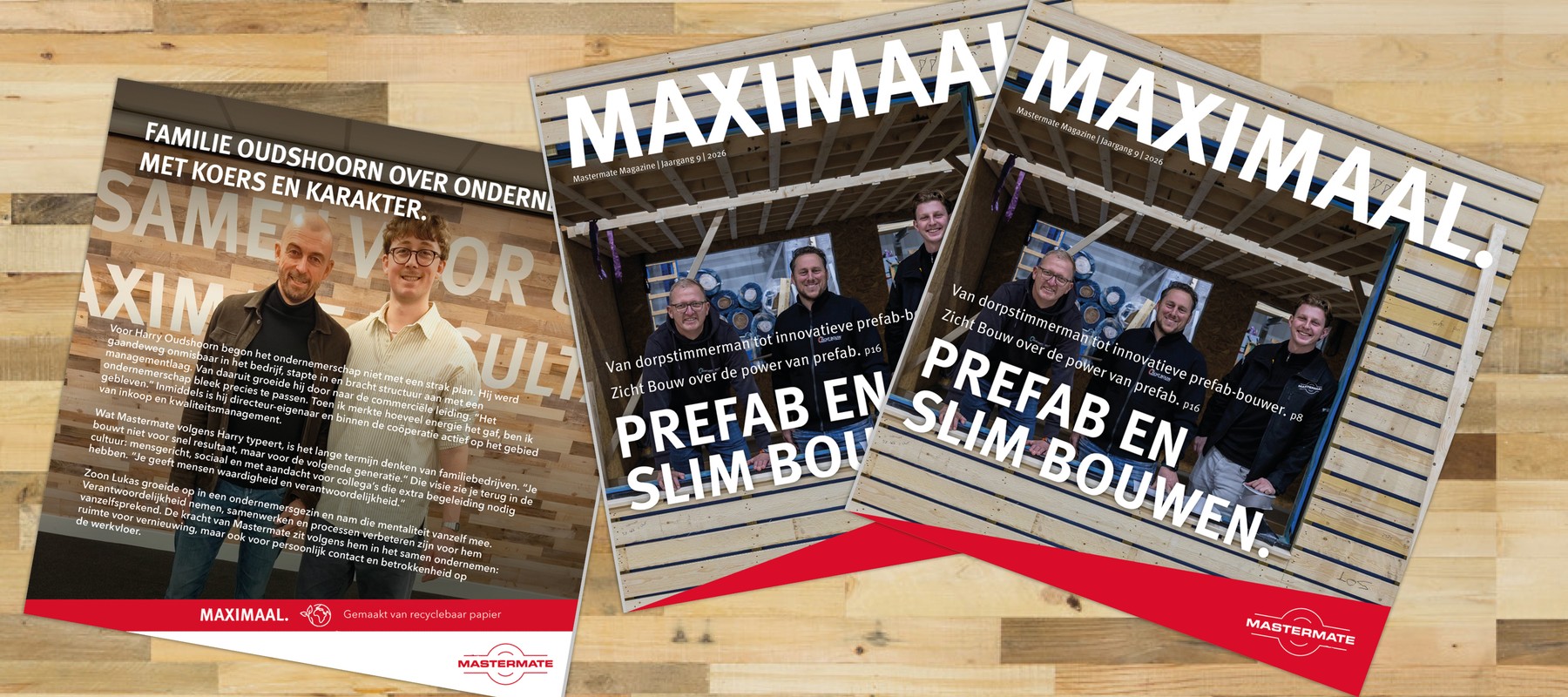 MAXIMAAL: Slim bouwen en prefab als nieuwe standaard.