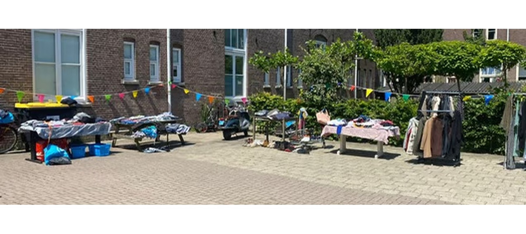 Kledinginzameling voor RIBW