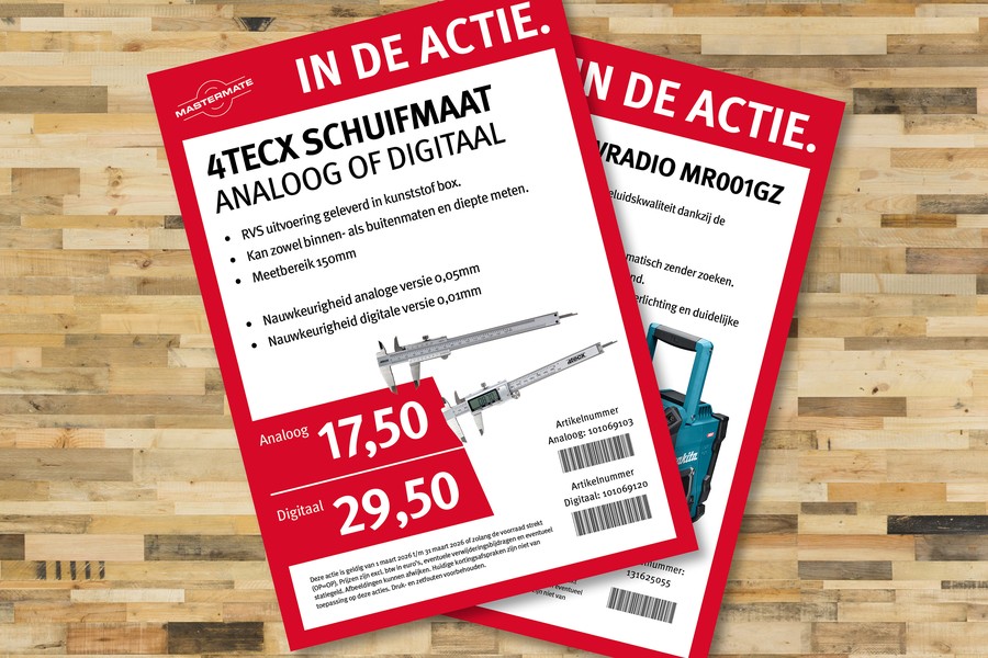 IN DE ACTIE: maart 2026