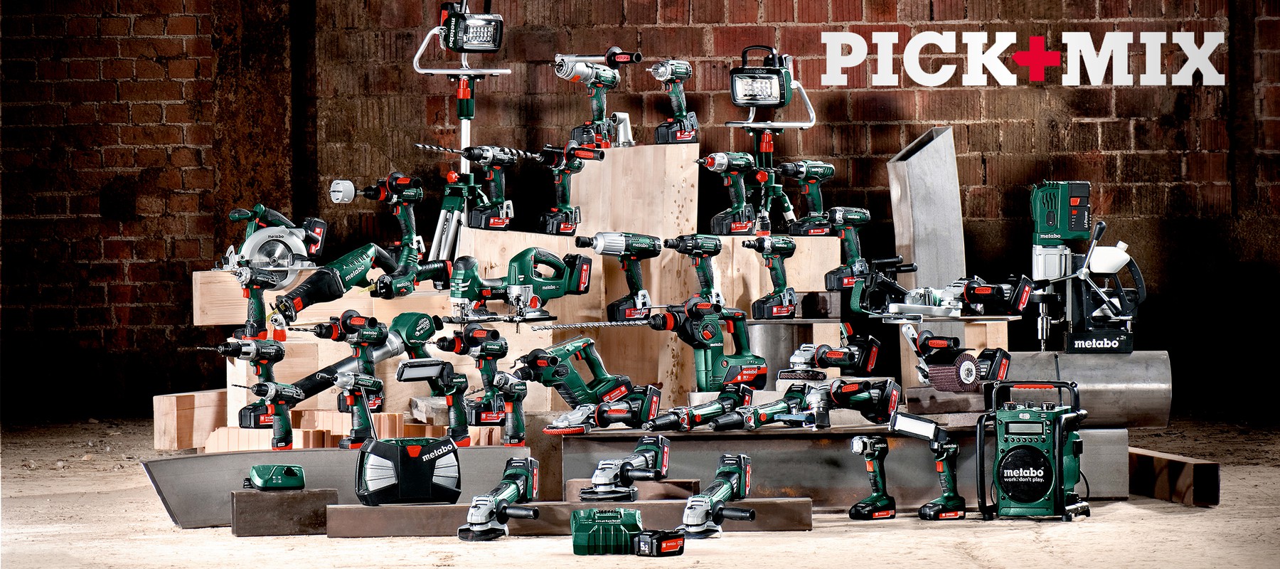 Actie - Metabo Pick+Mix starter-pakket