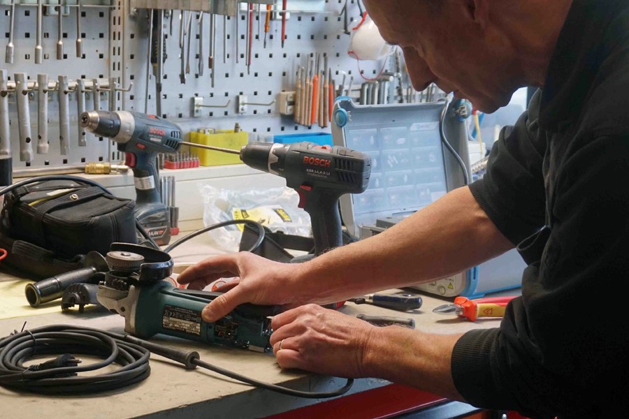 Je werkt veiliger met een gekeurde machine